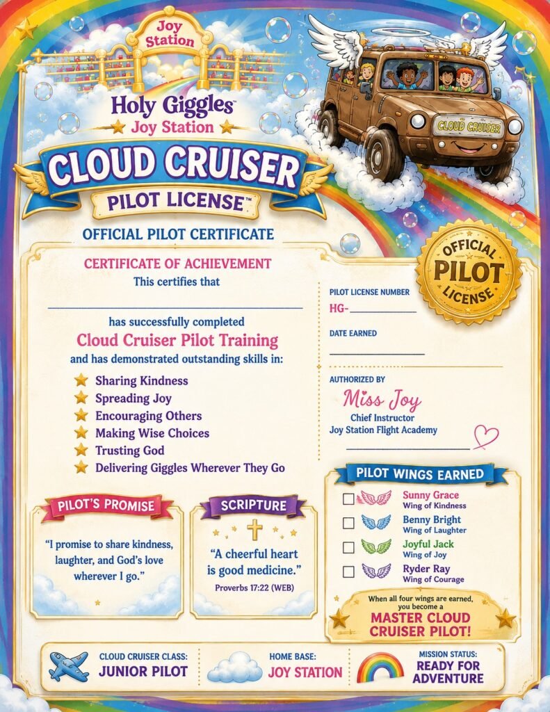 Pilot License holy giggles